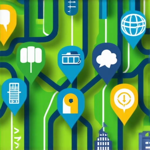 Oregon map highlighting local SEO strategies and community landmarks