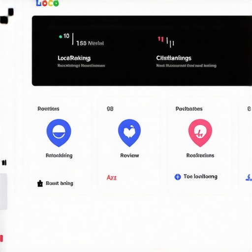 Effective Local SEO Dashboard Screenshot of BrightLocal and SEMrush dashboards illustrating local search rankings and citation data.
