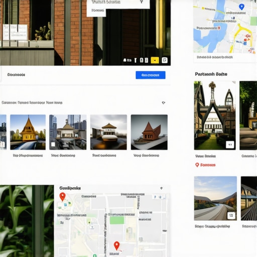 Portland business Google My Business profile with photos and map