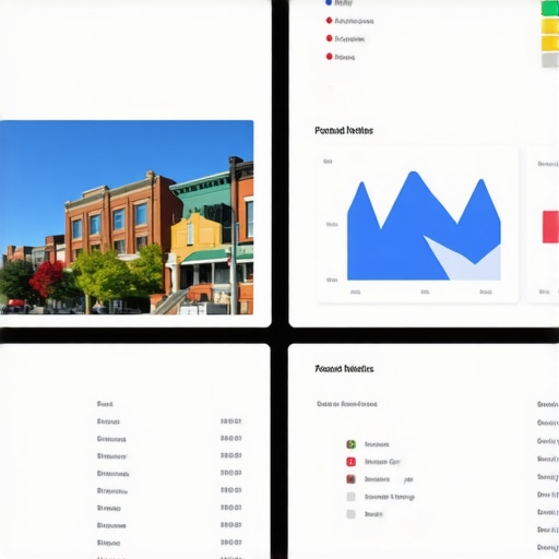 Screenshot of a Google My Business profile with high visibility metrics for Portland business.