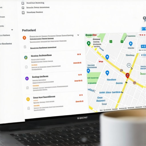 Google My Business dashboard showing Portland local search results