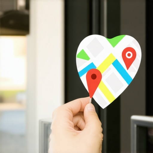 Adjusting Google Map Pin Correctly Person repositioning a business pin on Google Maps for Portland