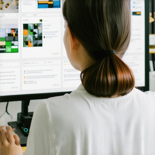 Person optimizing local business listings on a laptop